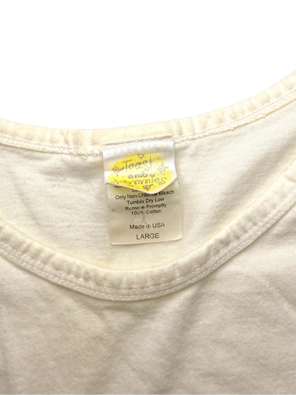 Vintage Ocean Sleepwear Long Sleeve Shirt Size Large - Picture 4 of 4